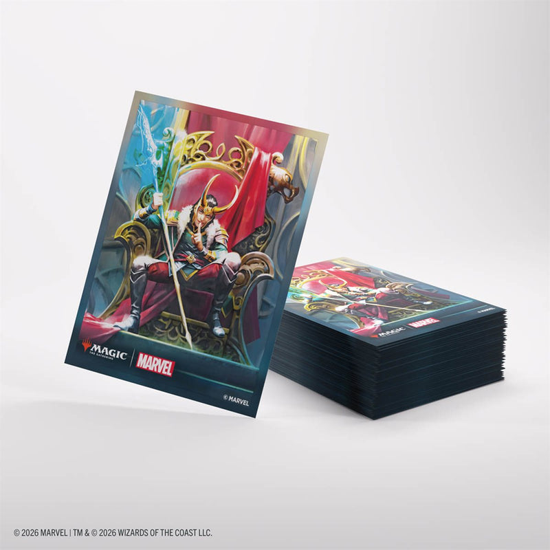 Gamegenic - Premium Art Sleeves (105pcs) - MTG: Marvel Super Heroes - Loki Laufeyson