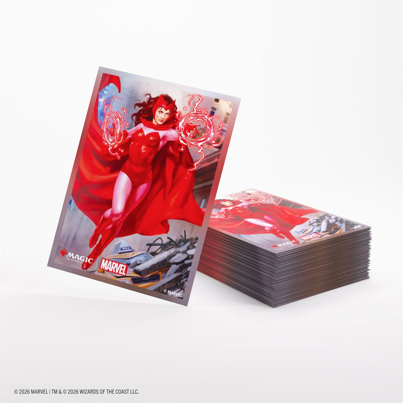 Gamegenic - Premium Art Sleeves (105pcs) - MTG: Marvel Super Heroes - The Scarlet Witch