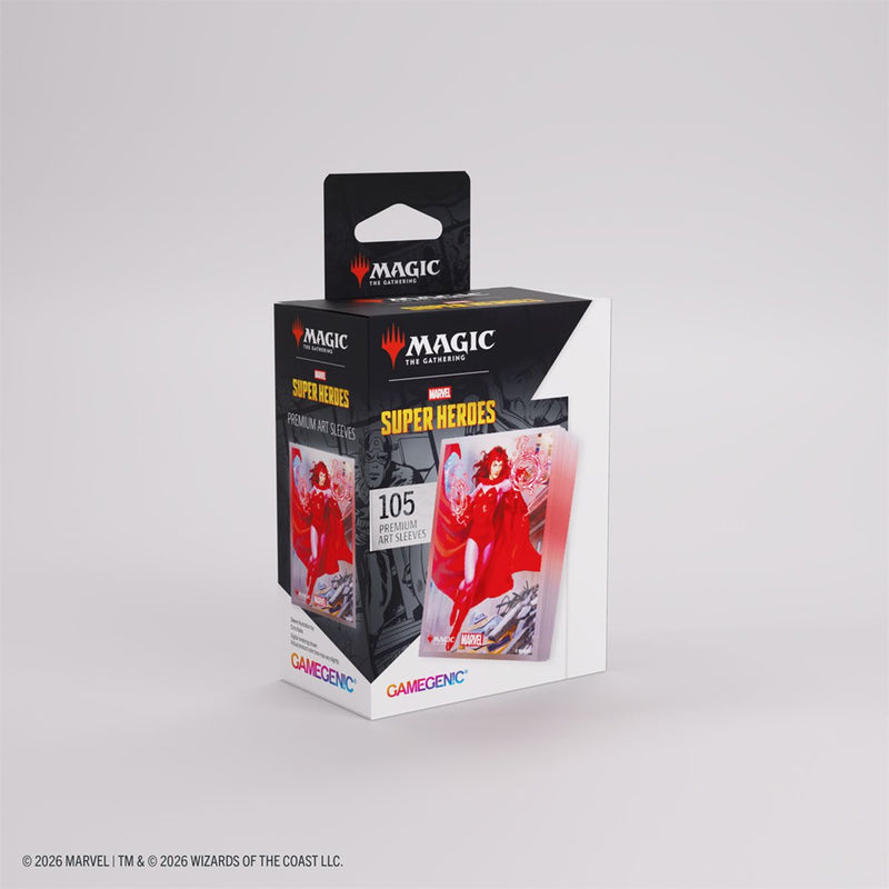 Gamegenic - Premium Art Sleeves (105pcs) - MTG: Marvel Super Heroes - The Scarlet Witch