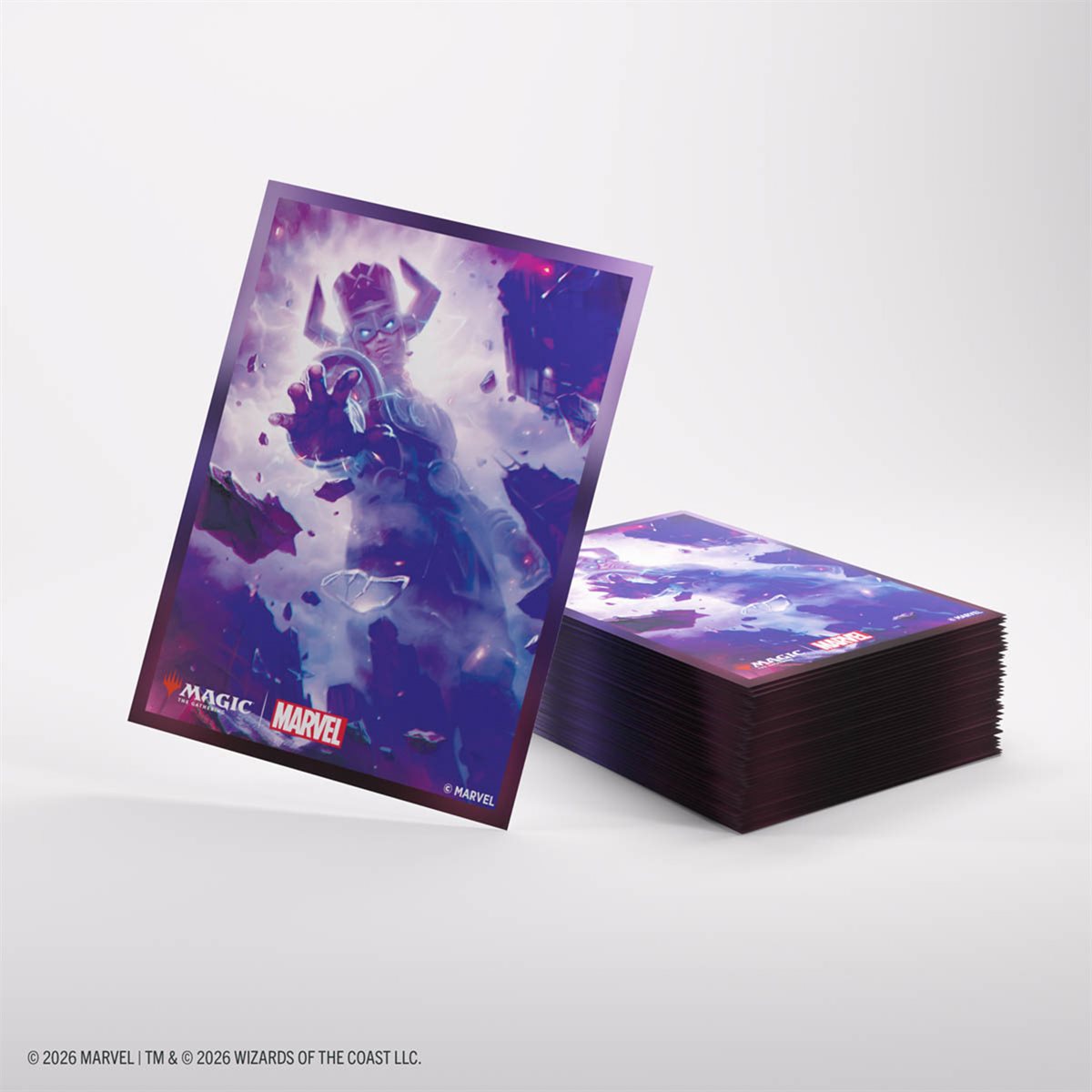 Gamegenic - Premium Art Sleeves (105pcs) - MTG: Marvel Super Heroes - Galactus Token