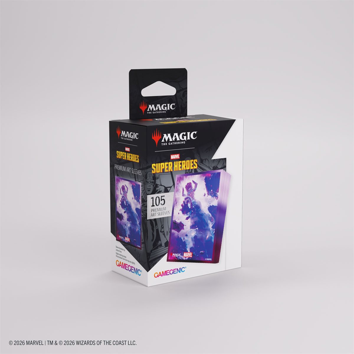 Gamegenic - Premium Art Sleeves (105pcs) - MTG: Marvel Super Heroes - Galactus Token