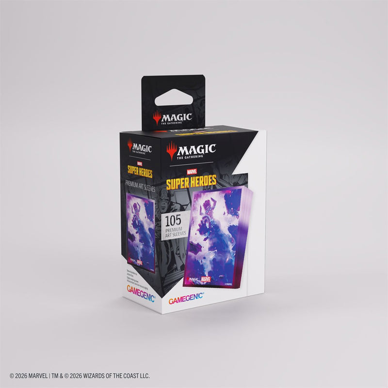Gamegenic - Premium Art Sleeves (105pcs) - MTG: Marvel Super Heroes - Galactus Token