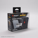 Gamegenic - Premium Double Sleeving Pack (105pcs) - MTG: Marvel Super Heroes - Black Comic Burst
