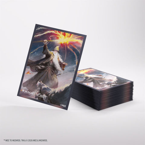 Gamegenic - Premium Art Sleeves (105pcs) - MTG: The Hobbit - Gandalf, Shadow's Foe