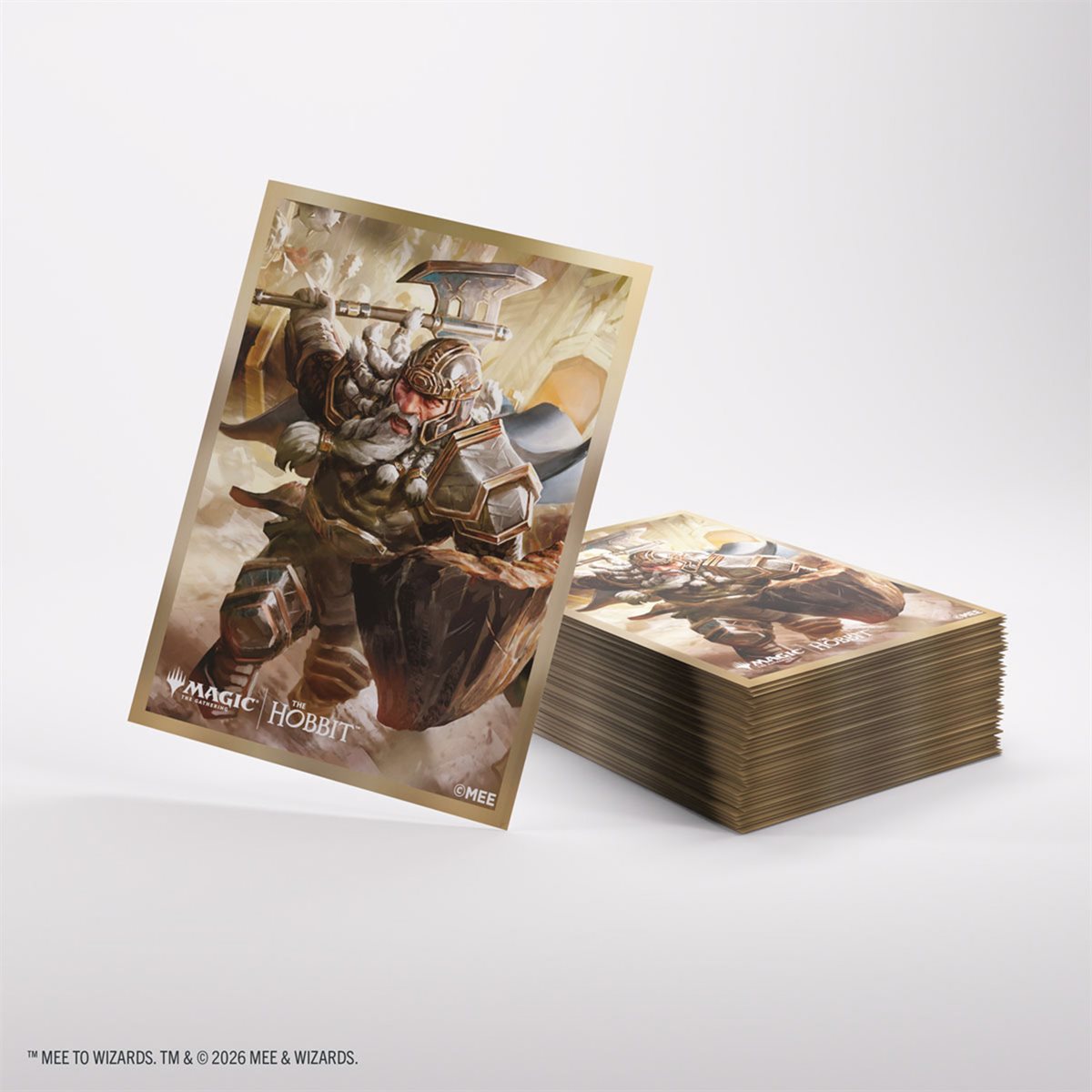 Gamegenic - Premium Art Sleeves (105pcs) - MTG: The Hobbit - Thorin, Mountain-king