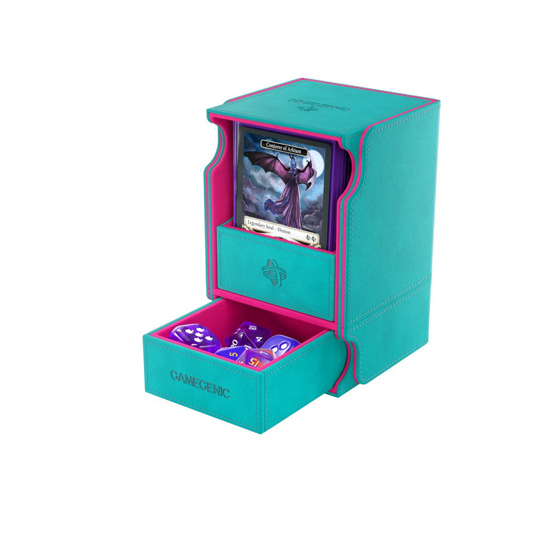 Gamegenic - Watchtower 100+ XL Convertible - Teal/Pink (Exclusive Edition)