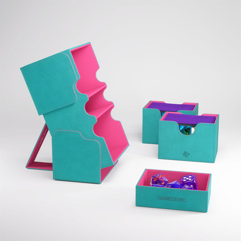 Gamegenic - Stronghold 200+ XL Convertible - Teal/Pink (Exclusive Edition)