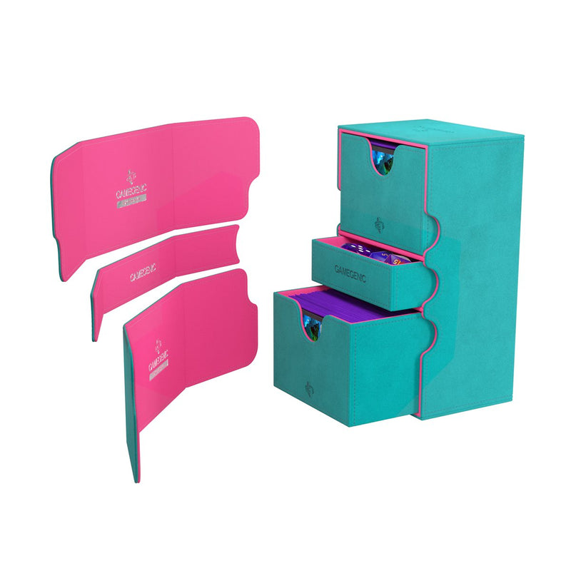 Gamegenic - Stronghold 200+ XL Convertible - Teal/Pink (Exclusive Edition)