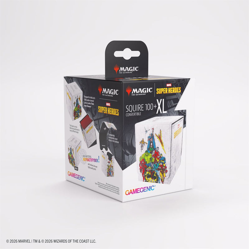 Gamegenic - Squire 100+ XL Convertible - MTG: Marvel Super Heroes - Marvel Age