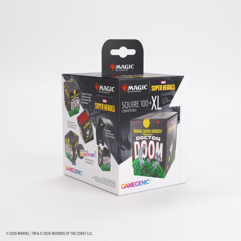 Gamegenic - Squire 100+ XL Convertible - MTG: Marvel Super Heroes - Doctor Doom