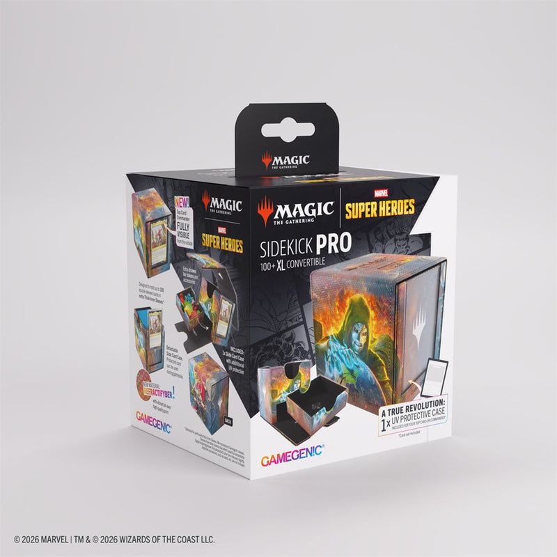 Gamegenic - Sidekick Pro 100+ XL Convertible - MTG: Marvel Super Heroes - Doom Reigns Supreme/Loki Laufeyson