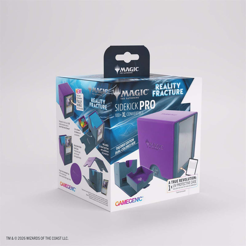 Gamegenic - Sidekick Pro 100+ XL Convertible - MTG: Reality Fracture - Theorix