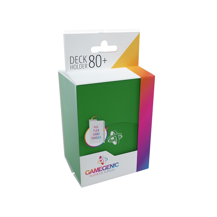 Gamegenic - Deck Holder 80+ - Green