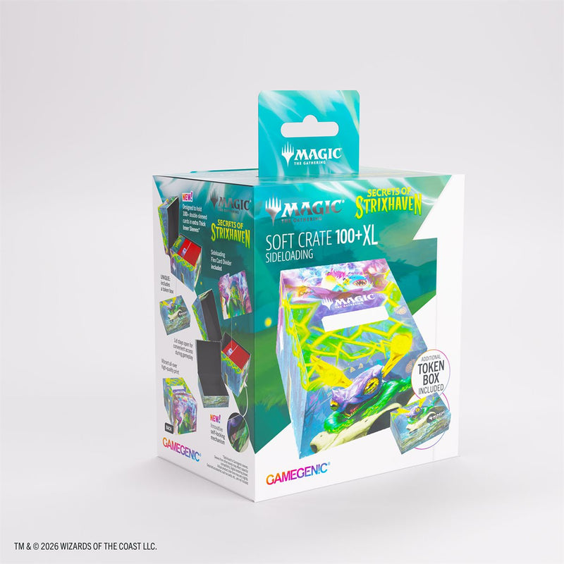 Gamegenic - Soft Crate 100+ XL Sideloading - MTG: Secrets of Strixhaven - Bogwater Lumaret/Dina, Essence Brewer