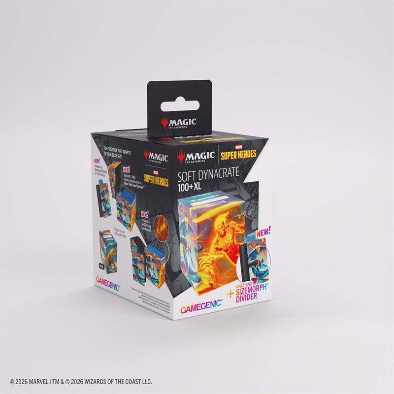 Gamegenic - Soft Dynacrate 100+ XL - MTG: Marvel Super Heroes - Fantastic Four Unleashed