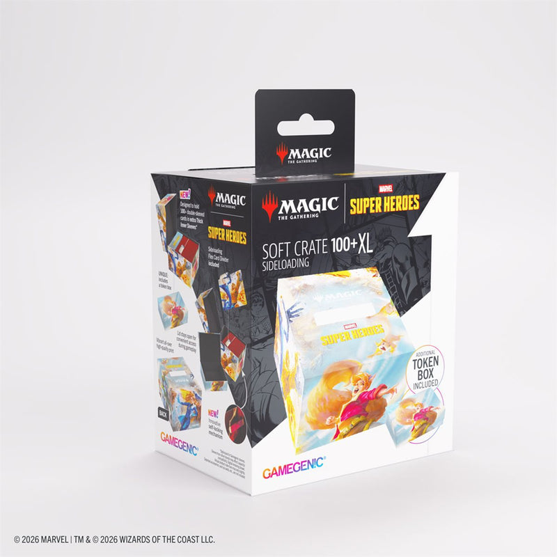 Gamegenic - Soft Crate 100+ XL Sideloading - MTG: Marvel Super Heroes - The Fantastic Four/Go Nuts!