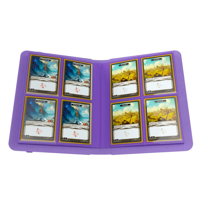 Gamegenic - Prime Album 8-Pocket - Purple