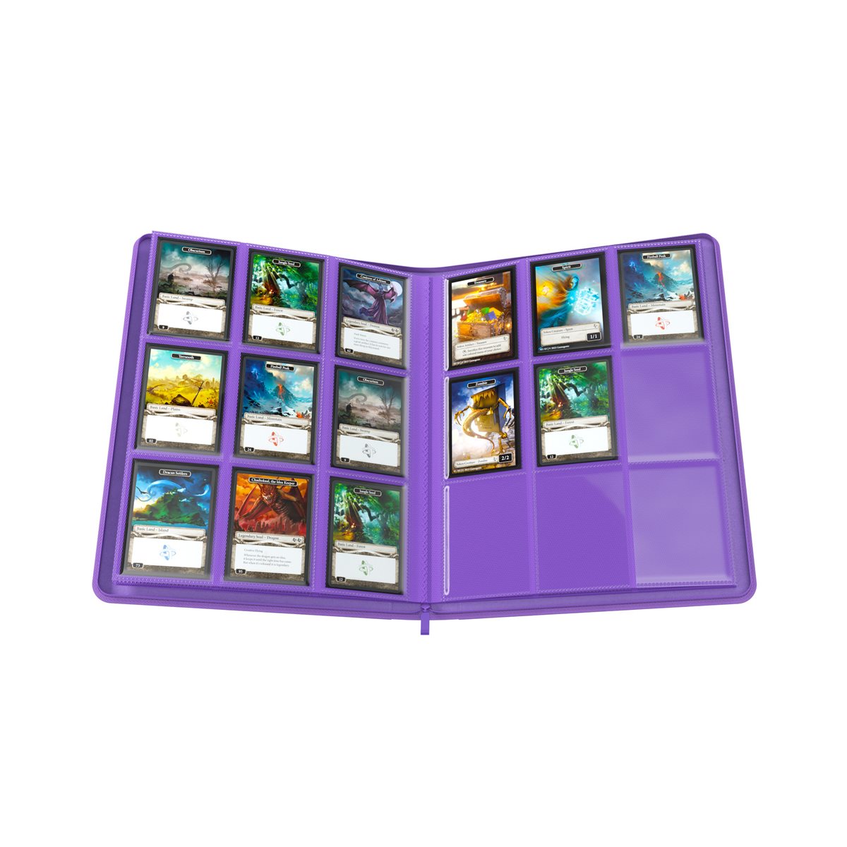 Gamegenic - Zip-Up Album 18-Pocket - Purple