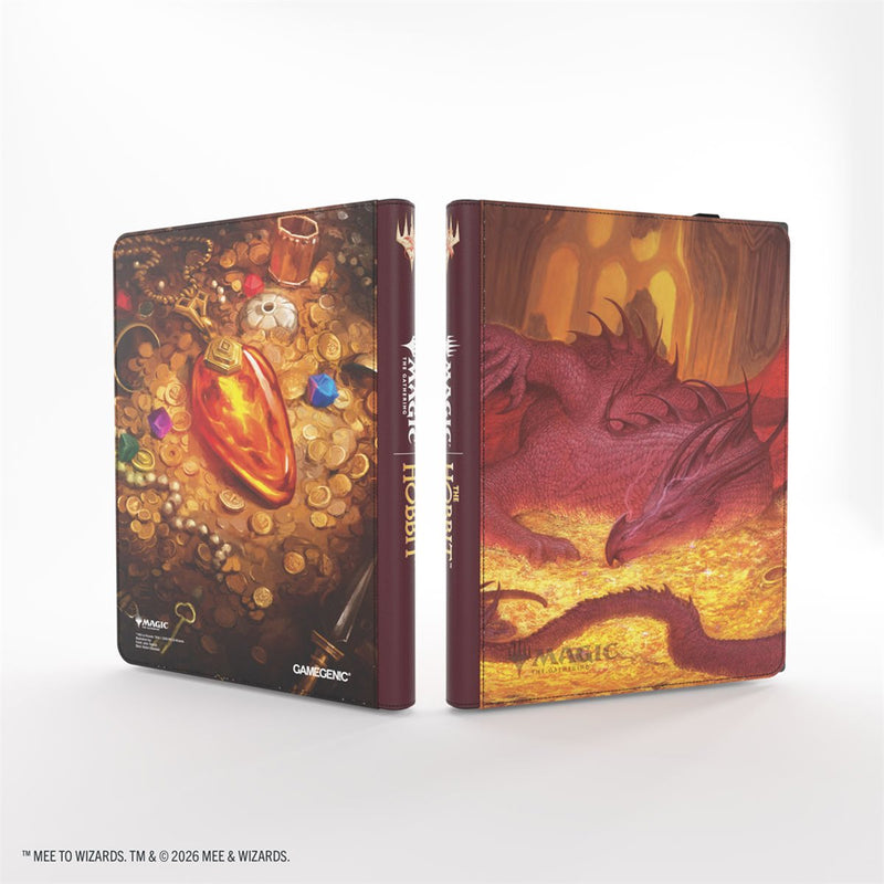 Gamegenic - Zip-Up Album 18-Pocket - MTG: The Hobbit - Smaug's Mox Amber