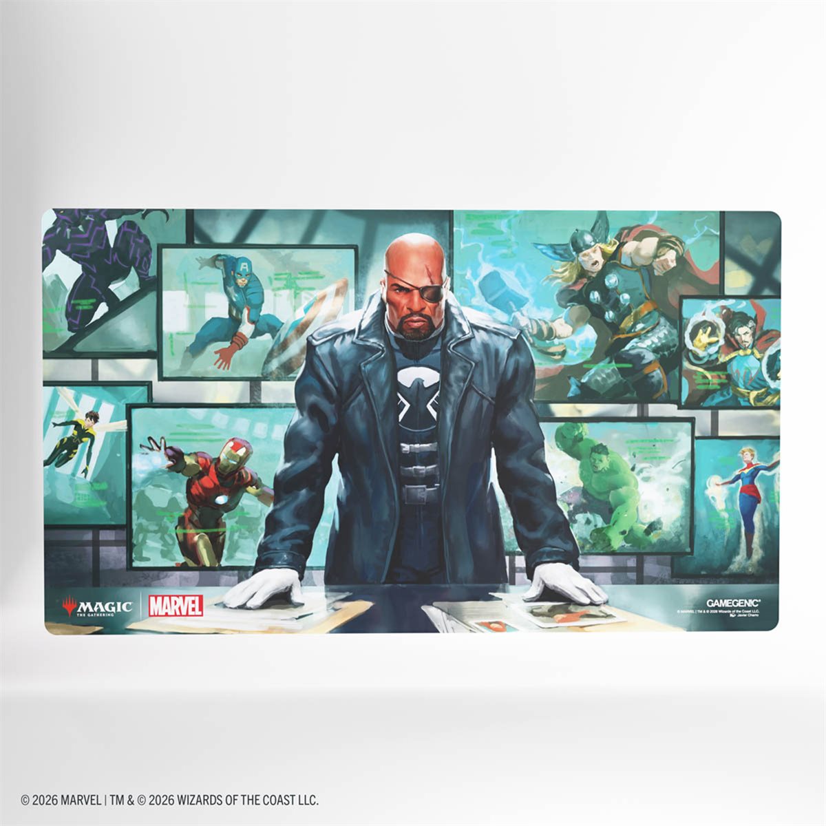 Gamegenic - Prime Playmat - MTG: Marvel Super Heroes - Director Nick Fury