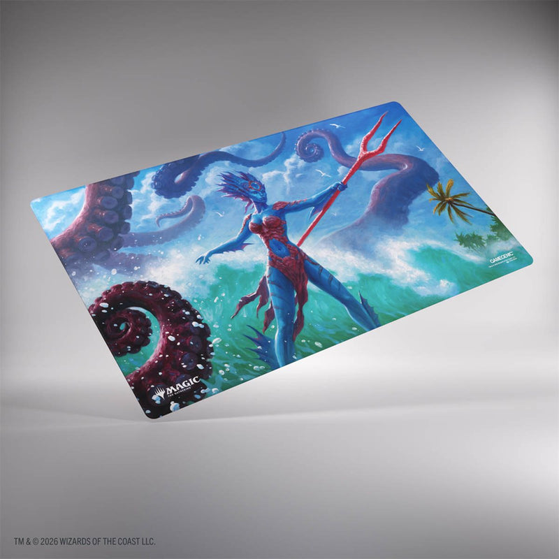 Gamegenic - Double-sided Playmat - MTG: Reality Fracture - Kiora of Salt and Sand / Kiora of Fire and Ashes