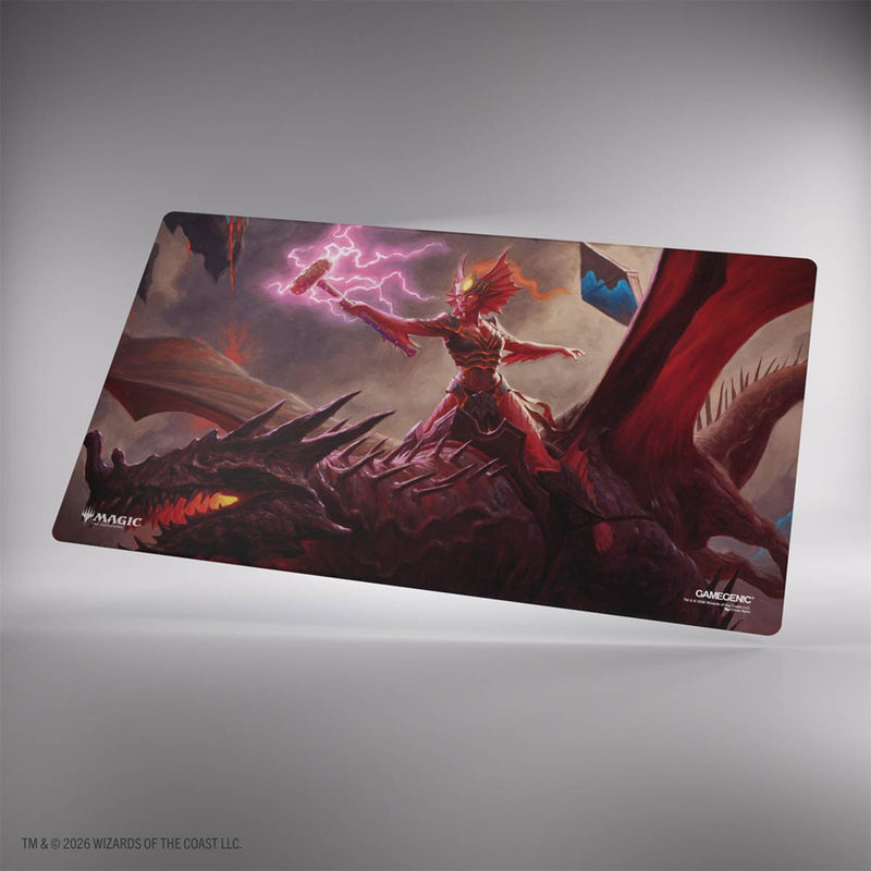 Gamegenic - Double-sided Playmat - MTG: Reality Fracture - Kiora of Salt and Sand / Kiora of Fire and Ashes