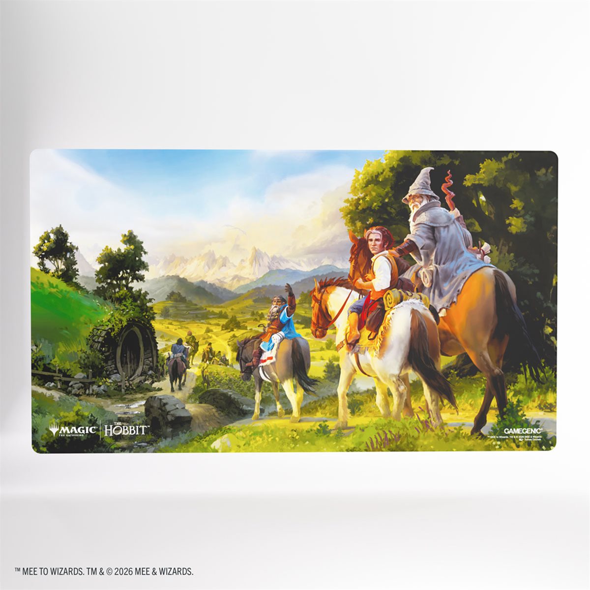 Gamegenic - Prime Playmat - MTG: The Hobbit - Leaving Hobbiton