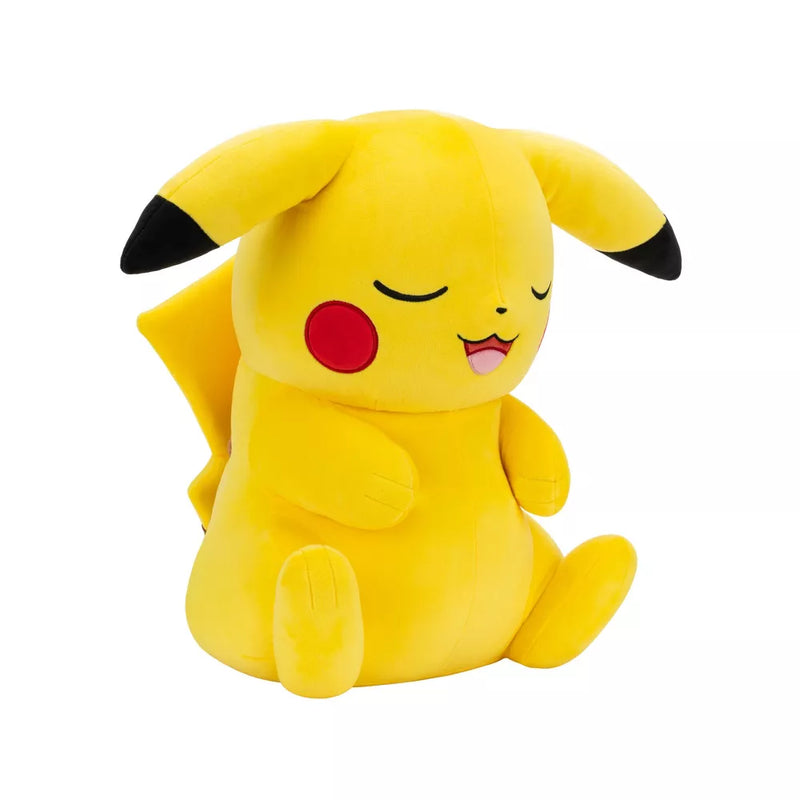 Jazwares 18" Pokémon Sleeping Plush - Pikachu (sitting pose)