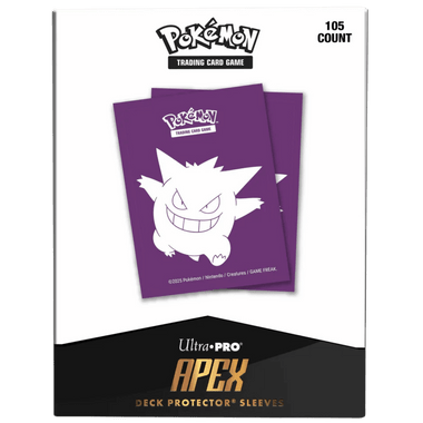 Ultra PRO: Standard 105ct Sleeves (APEX) - Pokemon (Elite Gengar)