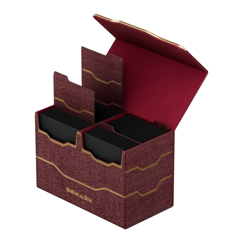 Gatherer's Tavern - Armory Collection: Vertex Duo Domaru Deck Box +200 - Carnelian
