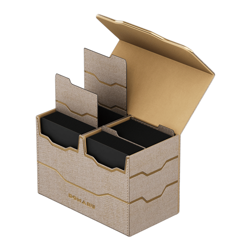 Gatherer's Tavern - Armory Collection: Vertex Duo Domaru Deck Box +200 - Alabaster