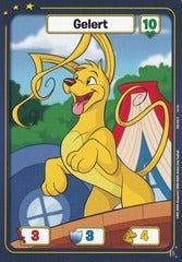 Gelert (Yellow) - Defenders of Neopia - 1st Edition