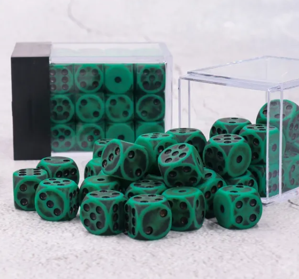 HD Dice 12mm d6 Dice Set - Stinky Green (36pc)