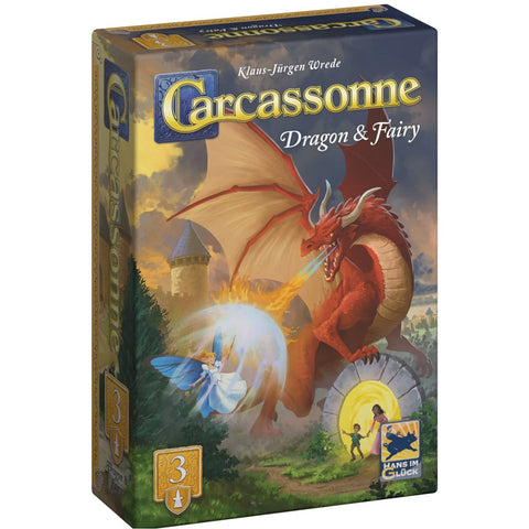 Carcassonne: Expansion 3: Dragon & Fairy (2025 Refresh)