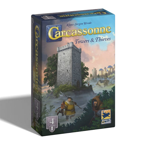 Carcassonne: Expansion 4: Towers & Thieves (2025 Refresh)