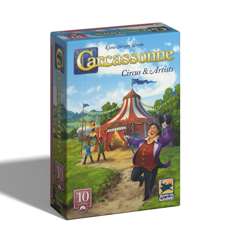 Carcassonne: Expansion 10: Circus & Artists (2025 Refresh)