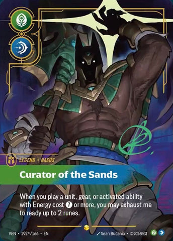 Nasus - Curator of the Sands (Signature) [Vendetta] 192*/166