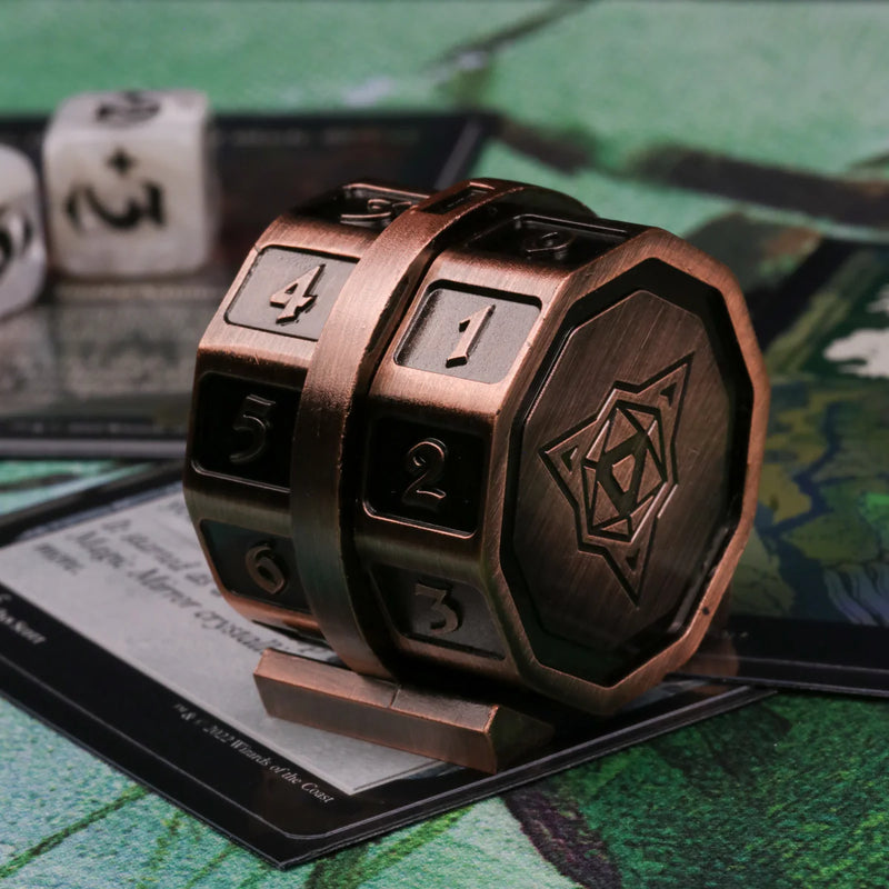 Die Hard Dice: LifeLink Counter V.2 - Battleworn Copper