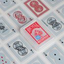 Bicycle - Waterproof Clear Playing Cards (Red)
