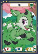 Ixi (Green) - Defenders of Neopia - 1st Edition