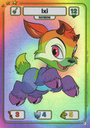 Ixi (Rainbow) - Defenders of Neopia - 1st Edition