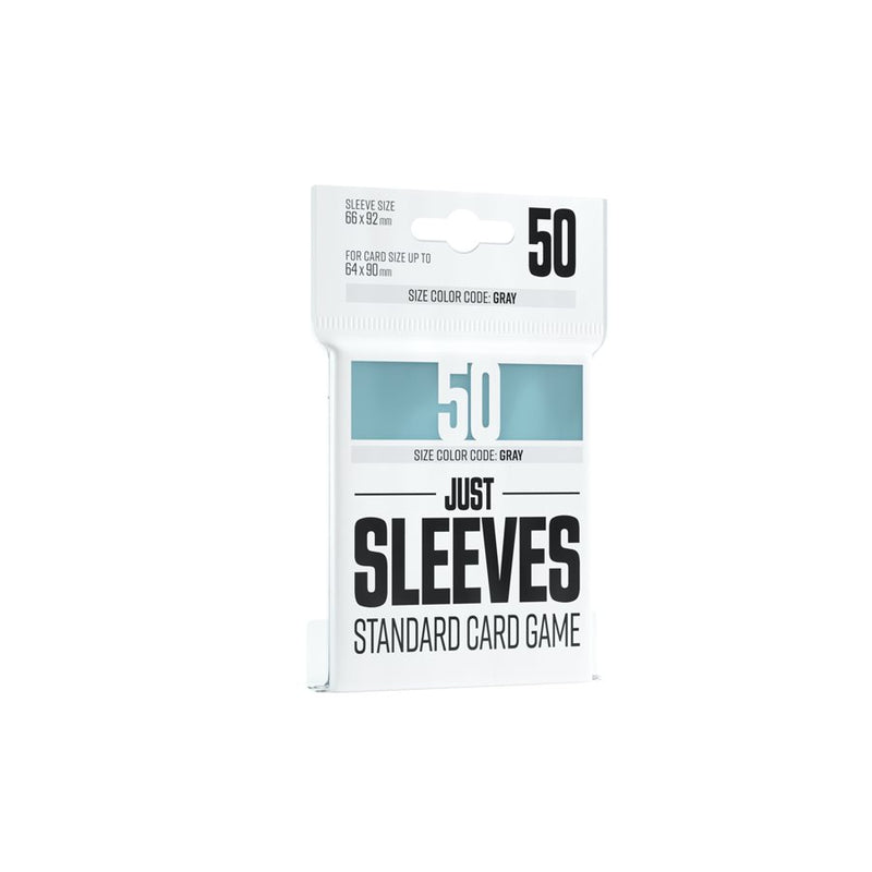 Gamegenic: Standard Size Just Sleeves - Clear