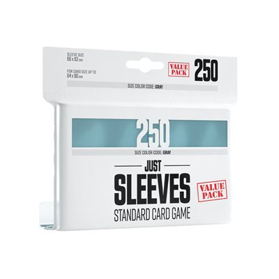 Gamegenic: Standard Size Just Sleeves - Clear 250ct