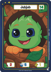 Jubjub (Green) - Defenders of Neopia - 1st Edition