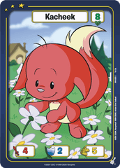 Kacheek (Red) - Defenders of Neopia - 1st Edition