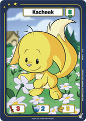 Kacheek (Yellow) - Defenders of Neopia - 1st Edition