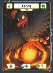 Lenny (Fire) - Defenders of Neopia - 1st Edition