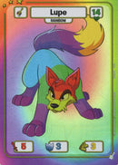 Lupe (Rainbow) - Defenders of Neopia - 1st Edition