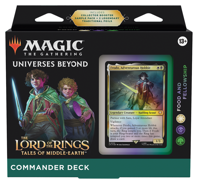 The Lord of the Rings: Tales of Middle-earth - Commander Deck (Food and Fellowship)