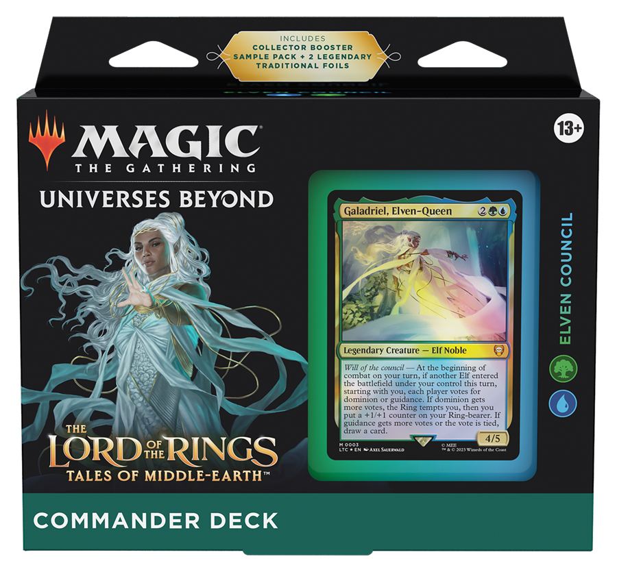 The Lord of the Rings: Tales of Middle-earth - Commander Deck (Elven Council)